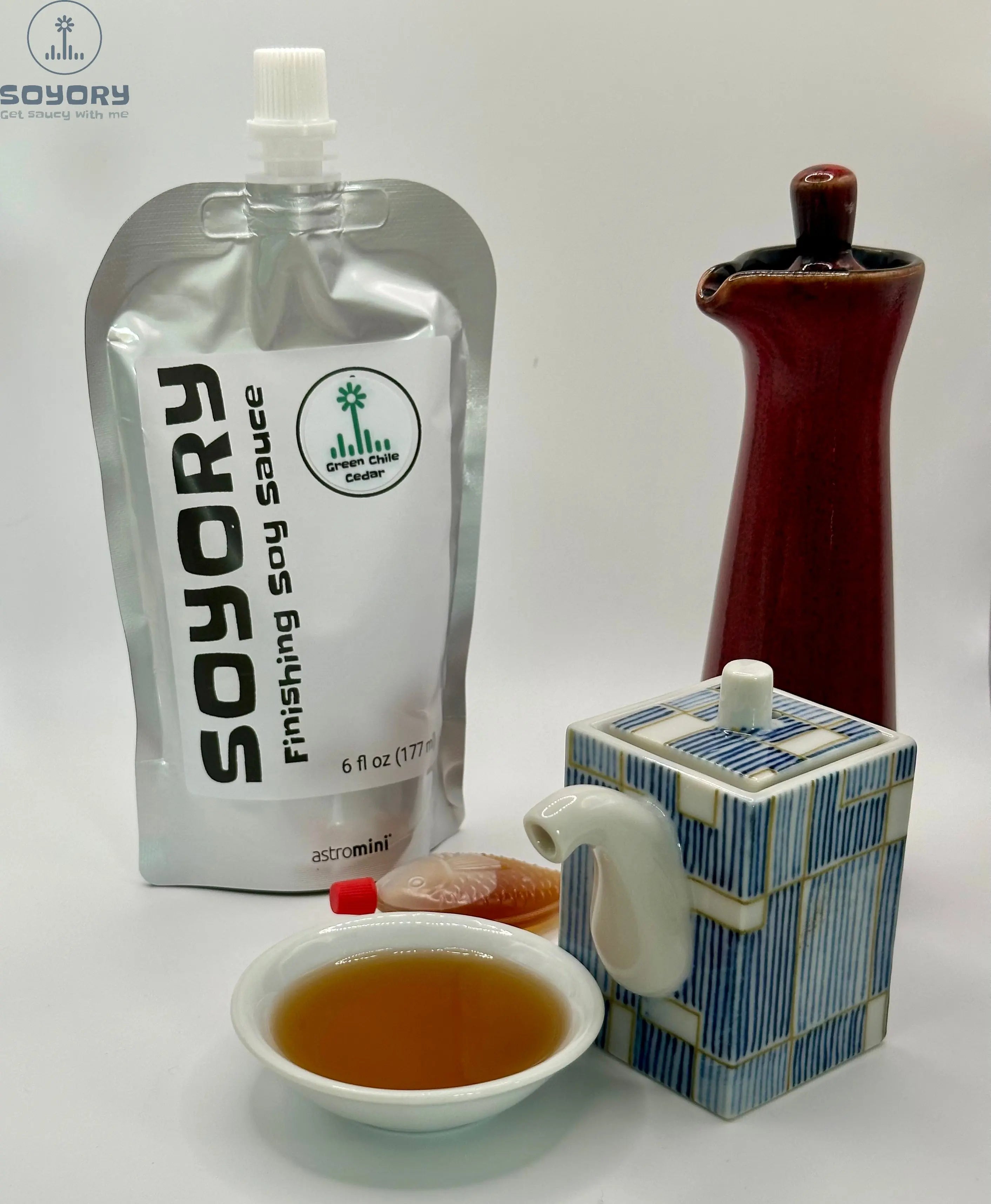 Green Chile Cedar Finishing Soy Sauce - 2025 - SoyOry