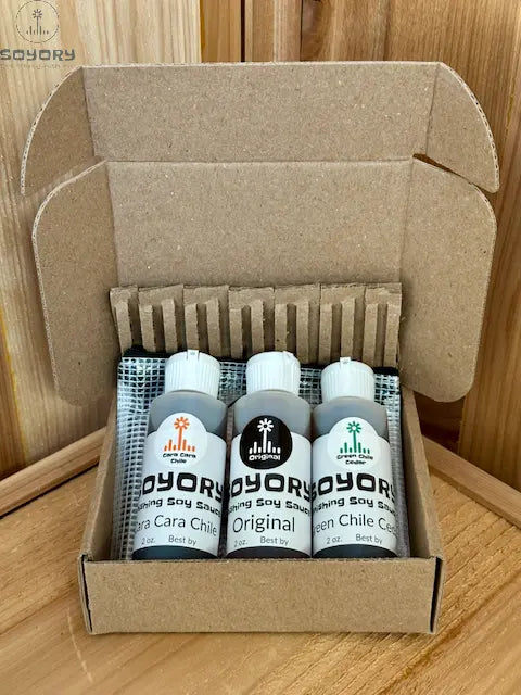 Three Flavor Soy Sauce Sample Pack SoyOry